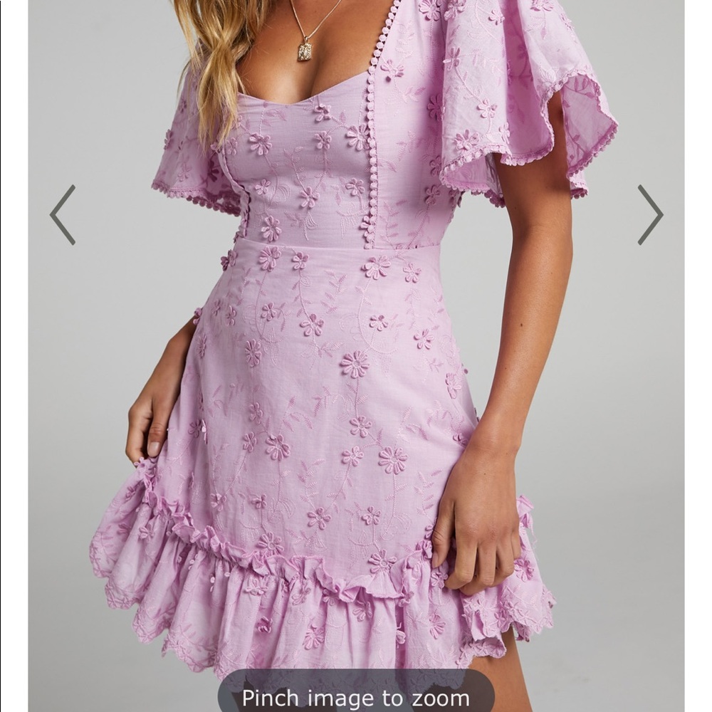 Showpo Women’s Short Sleeve Patterned Dress